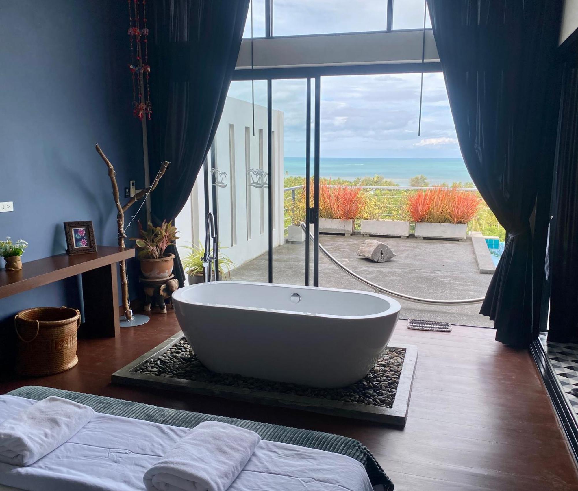 Ko Samui Seaview Pool Villa Philippa With Car Laem Set Beach Εξωτερικό φωτογραφία