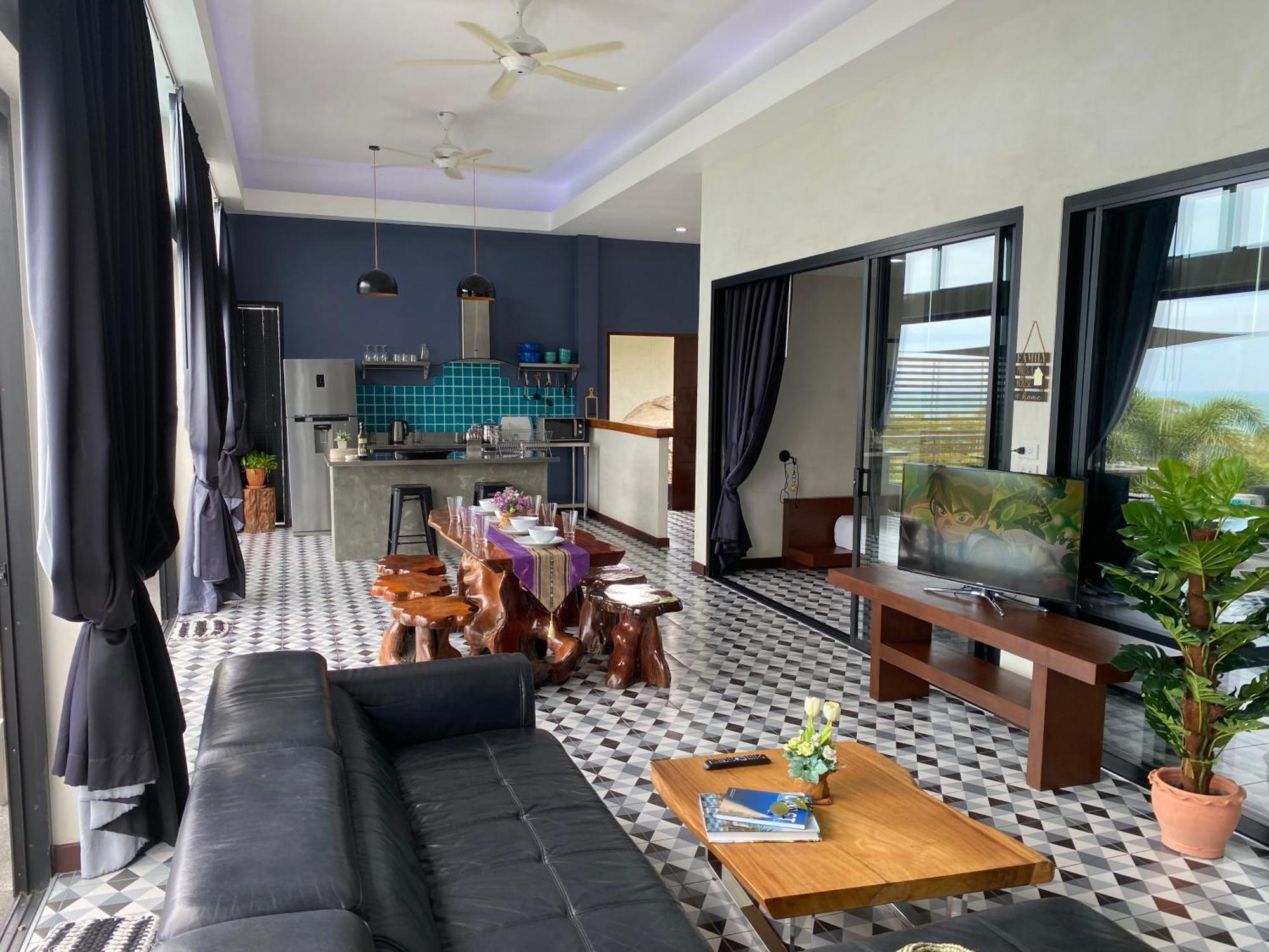Ko Samui Seaview Pool Villa Philippa With Car Laem Set Beach Εξωτερικό φωτογραφία