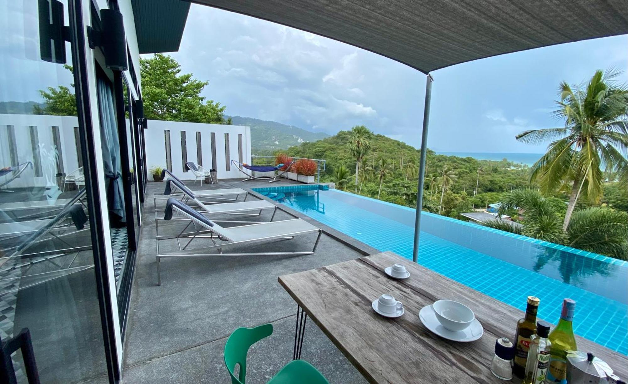 Ko Samui Seaview Pool Villa Philippa With Car Laem Set Beach Εξωτερικό φωτογραφία